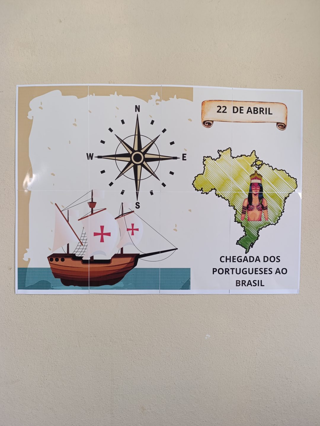 PAINEL - CHEGADA DOS PORTUGUESES