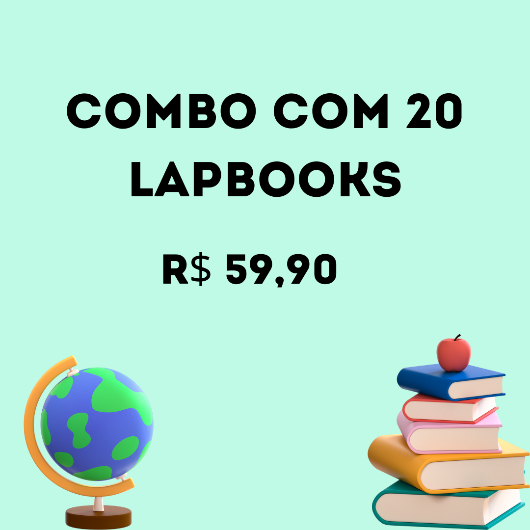 COMBO COM 20 LAPBOOKS