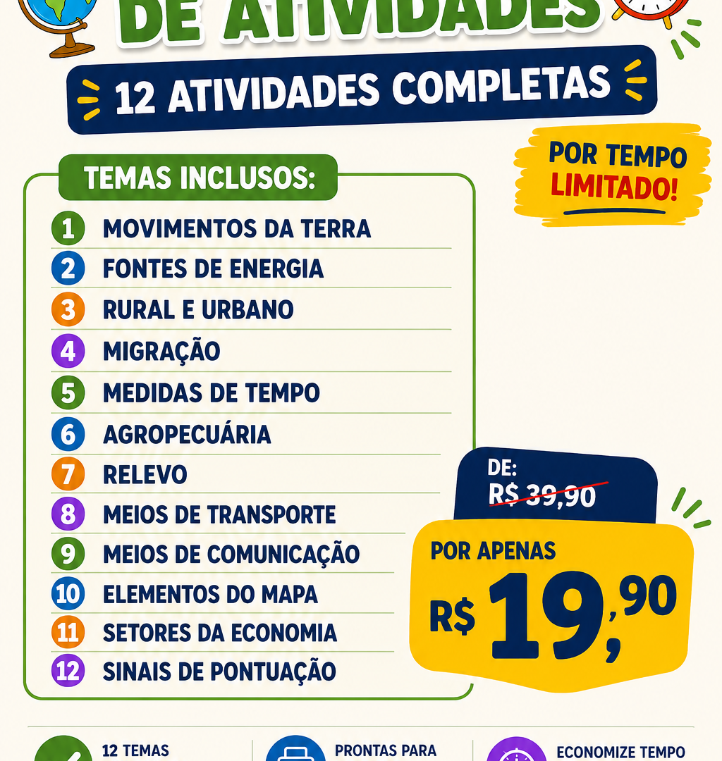 COMBO DE ATIVIDADES INTERATIVAS