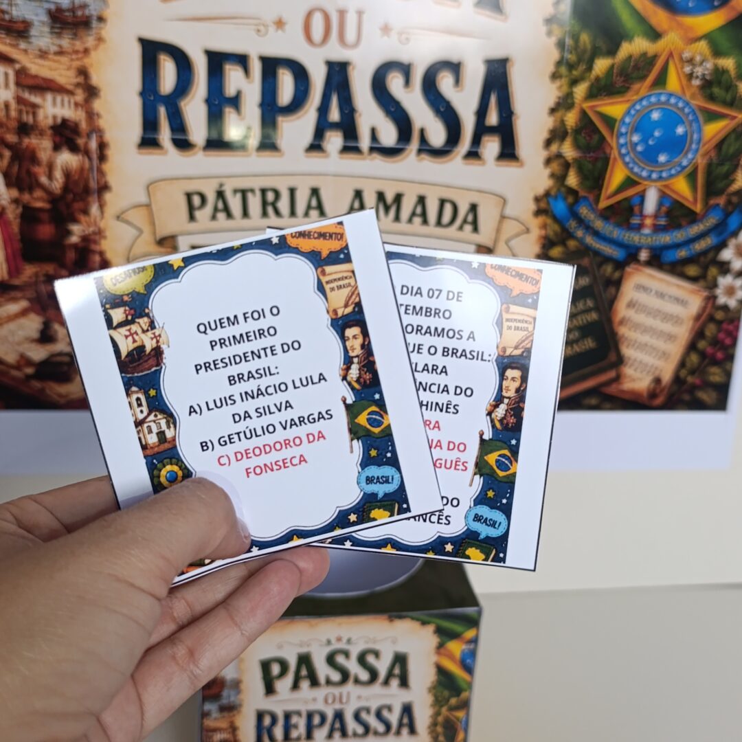 PASSA OU REPASSA "PÁTRIA AMADA BRASIL"