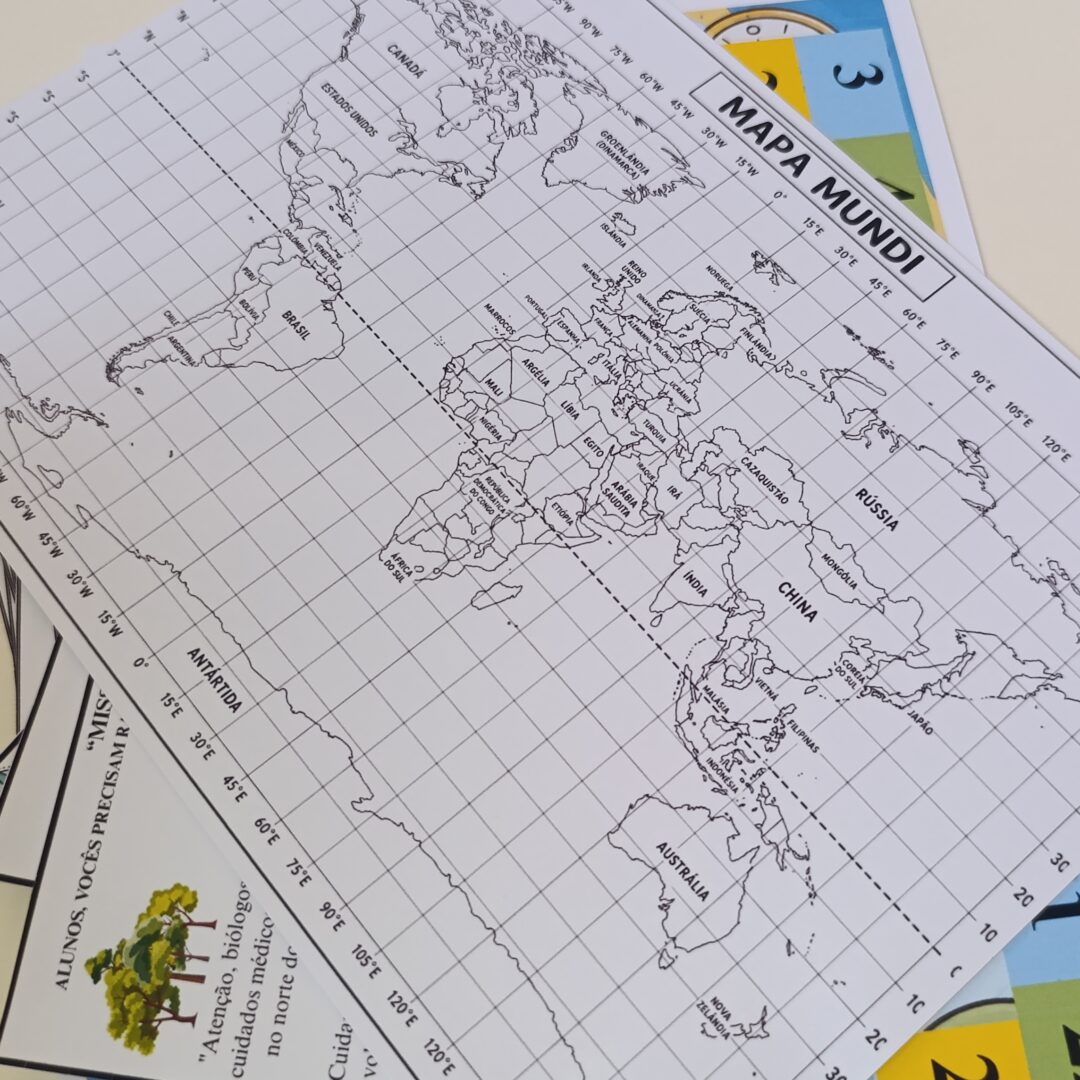MISSÃO: COORDENADAS GEOGRÁFICAS
