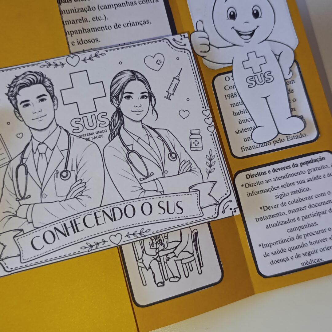 LAPBOOK: CONHECENDO O SUS