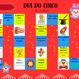 TABULEIRO - DIA DO CIRCO